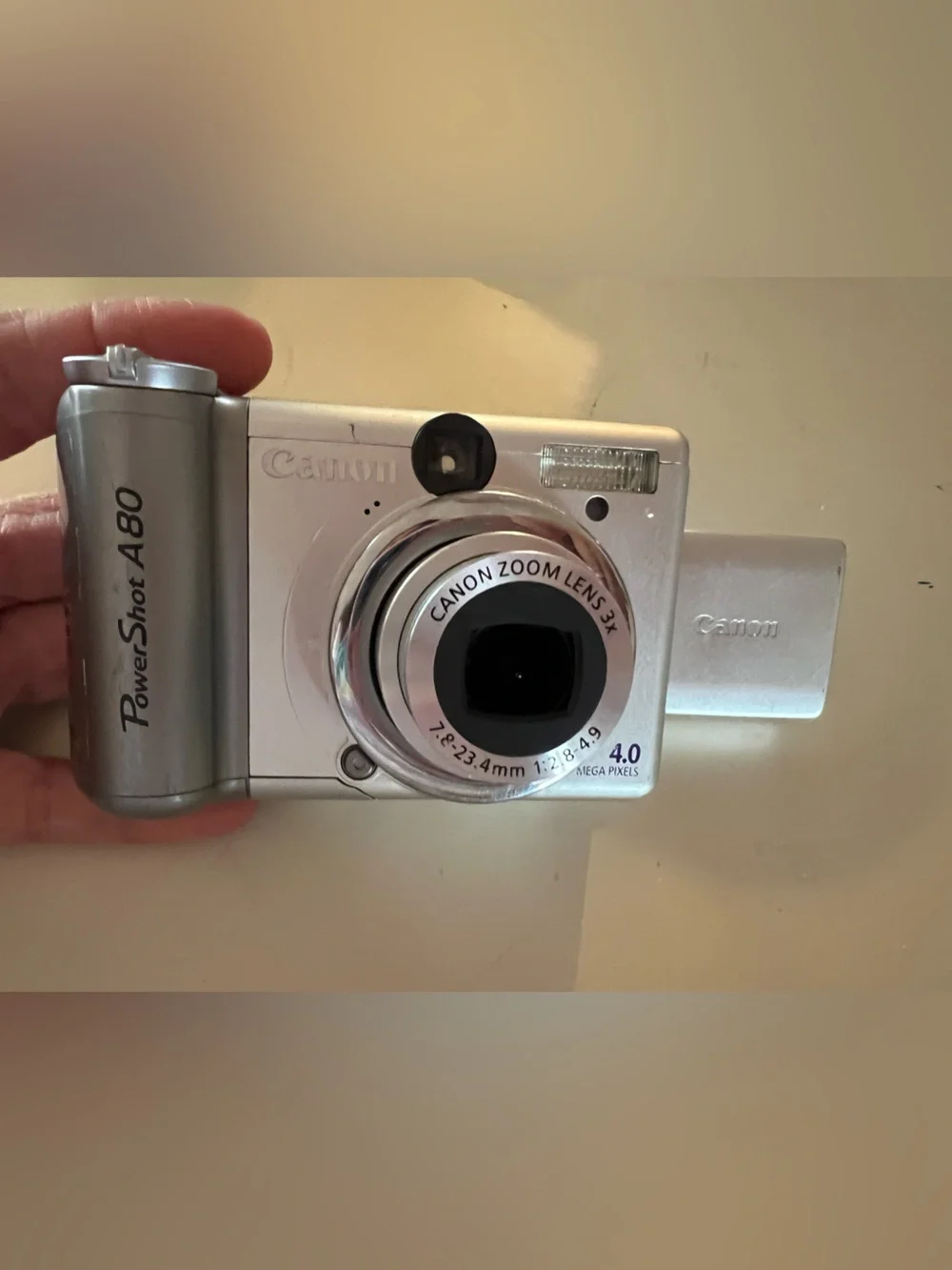 Canon PowerShot A80 Silver Compact Digital Camera